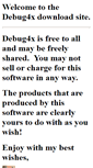 Mobile Screenshot of debug4x.com
